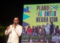 Em ato público, jovens de Lauro de Freitas pedem celeridade na adesão ao Plano Juventude Negra Viva
