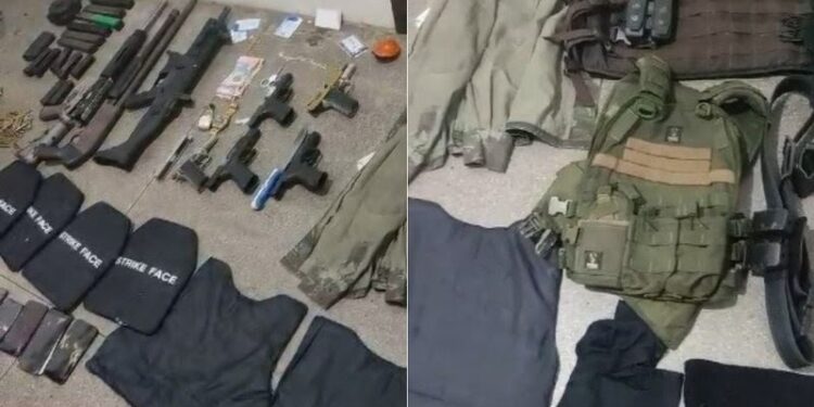 Família feita refém é liberada e arsenal é apreendido em Lauro de Freitas