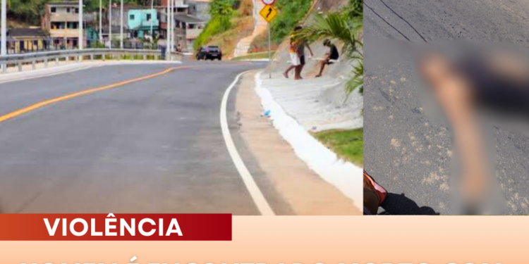 Homem é encontrado morto com marcas de tiros na Av. Batatinha próximo a BR -324