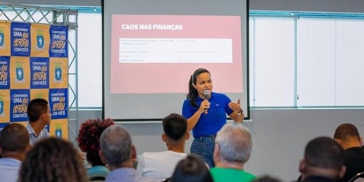 Débora Regis denuncia débito milionário entre prefeitura de Lauro de Freitas e Coelba