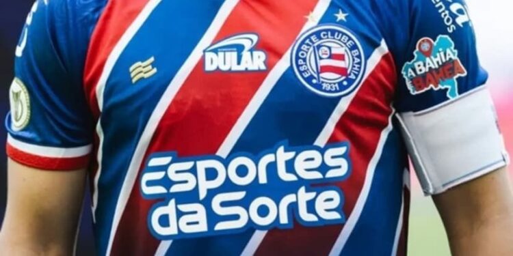 Bahia anuncia fim de contrato com patrocinador máster Esportes da Sorte