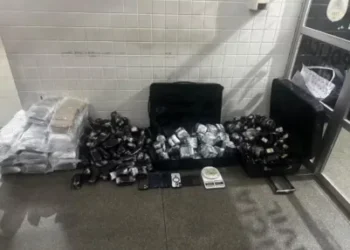 PM apreende 214 kg de haxixe e prende três suspeitos em depósito de drogas em Vilas do Atlântico