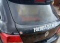 Motorista é preso em flagrante na Bahia com carro furtado; veículo tinha adesivo com frase ‘Foi Deus que me deu’