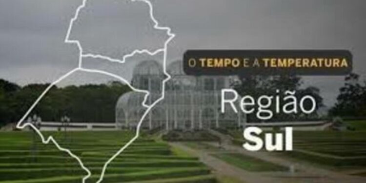 previsao-do-tempo:-sul-tera-tera muitas-nuvens-e-possibilidade-de-chuva,-nesta-quinta-feira-(1°)