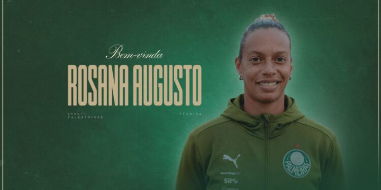 apos-deixar-flamengo,-rosana-augusto-assume-time-feminino-do-palmeiras
