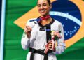 milena-titoneli-e-prata-no-mundial-de-taekwondo,-o-3o-podio-do-brasil