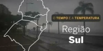 previsao-do-tempo:-muitas-nuvens-com-pancadas-de-chuva-na-regiao-sul-nesta-segunda-feira-(17)